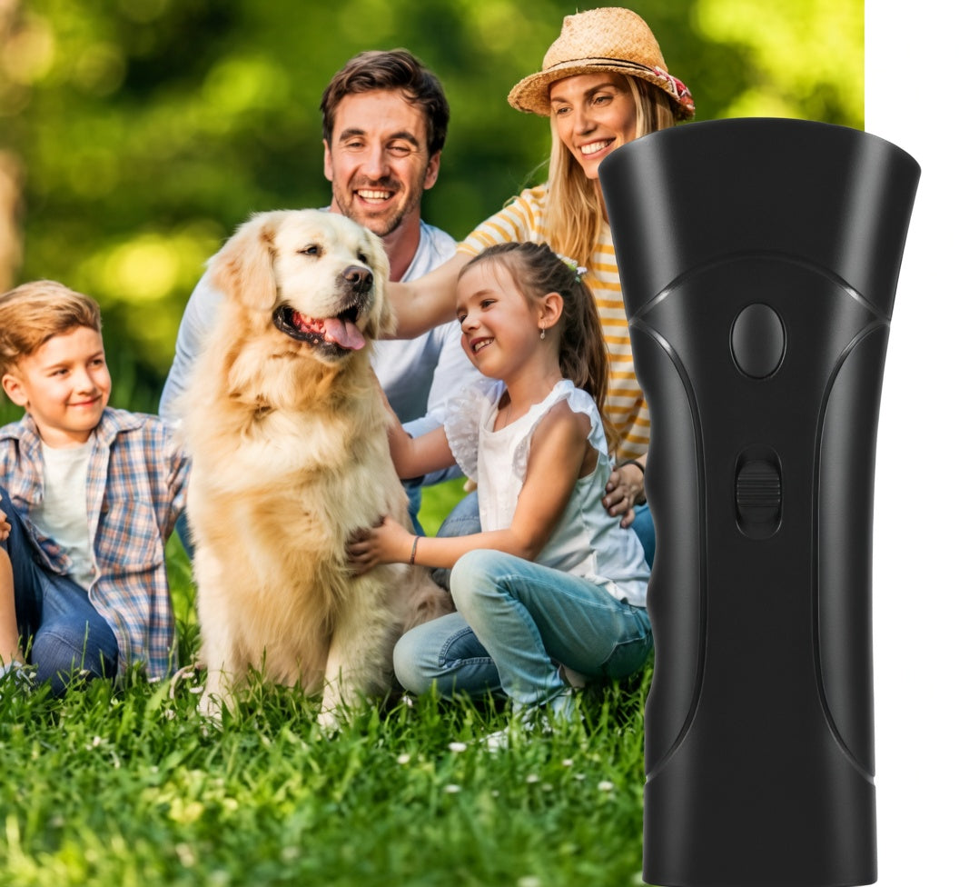 Tail-wagged ultrasonic bark control device with safe sound technology, designed to effectively stop dog barking.