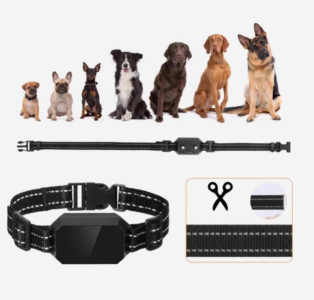 Wireless GPS Dog Fence with Adjustable Boundary Range | Waterproof Design for Safe Outdoor Exploration