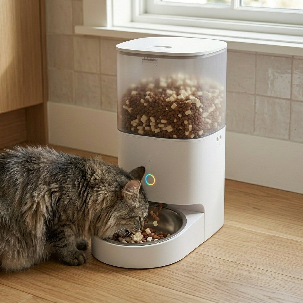 Smart Pet Feeder | Automatic Pet Feeder with App Control & Triple Freshness Lock | Hygienic Feeding Solution for Healthy Pets