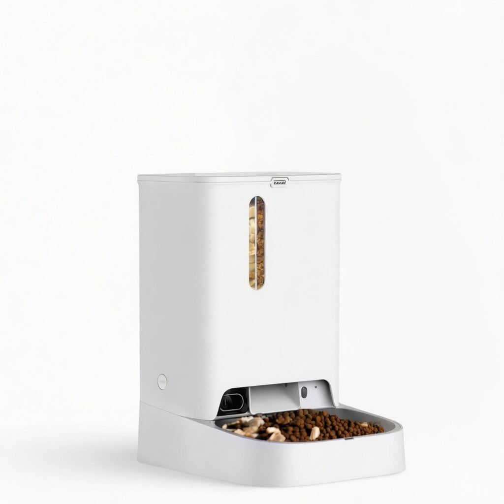 Smart Pet Feeder | Automatic Pet Feeder with Camera Monitoring | Dual-Hopper Design for 24/7 Pet Care