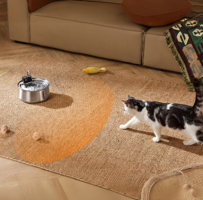 Pet Fountain | Wireless Cat Water Fountain with Adjustable Flow | Easy to Clean Design for Optimal Hydration