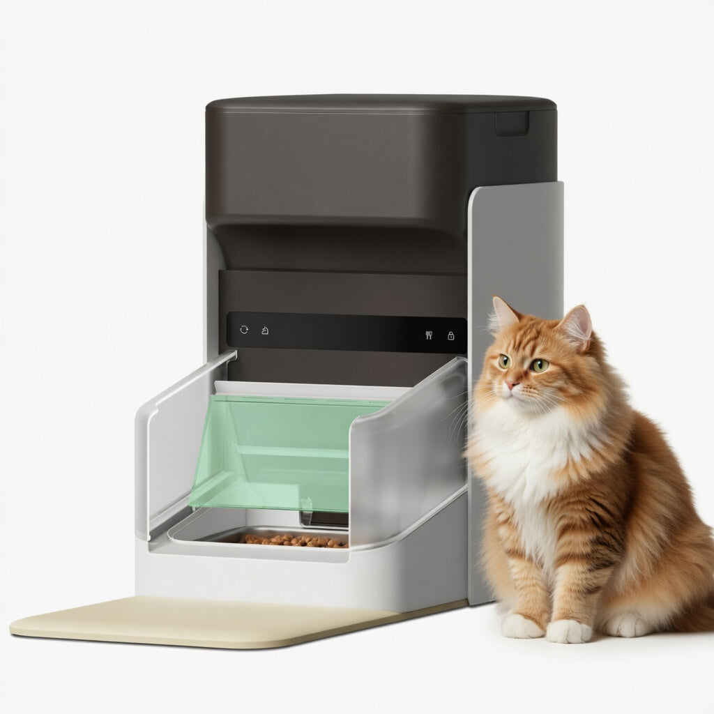 Smart Pet Feeder | Automatic Pet Feeder with RFID Technology & 15-Cup Capacity for Hassle-Free Feeding