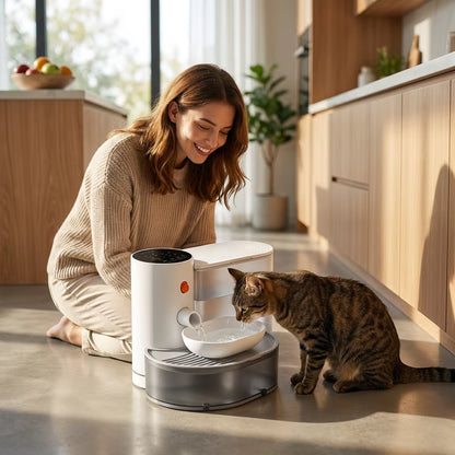 Pet Hydration Station | Cat Water Fountain with Smart Filter System | 3000ml Capacity for Fresh Hydration