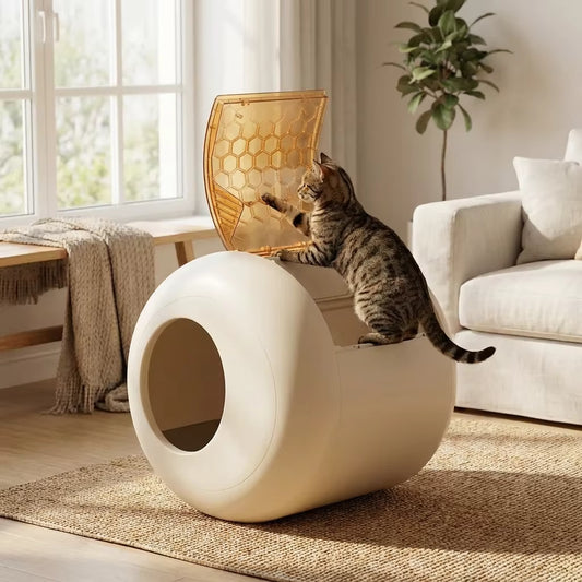 Automatic Litter Box Pro | Drum Replacement for Easy Installation | Cost-Effective Maintenance for Smooth Operation