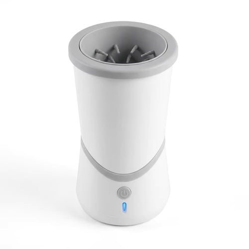 Automatic Dog Paw Cleaner | 360° Rotating Brush with Rechargeable Battery | Effortless Dog Feet Washing for Clean Home