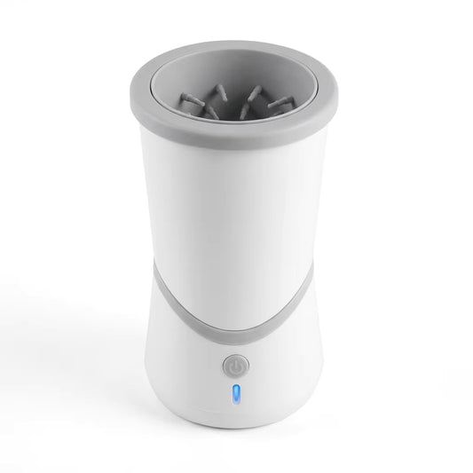 Automatic Dog Paw Cleaner | 360° Rotating Brush with Rechargeable Battery | Effortless Dog Feet Washing for Clean Home