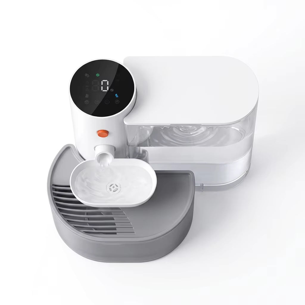 Pet Hydration Station | Cat Water Fountain with Innovative Filter System | Quiet Design for Healthy Drinking