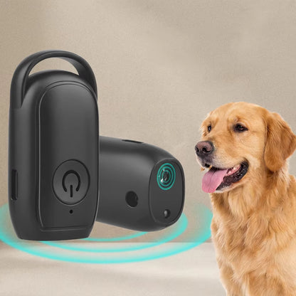 Ultrasonic Dog Deterrent | Portable Barking Control Device with LED Light for Peaceful Training