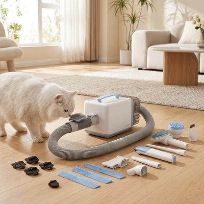 Pet Grooming Vacuum | Powerful Suction & Quick Drying Tool | Ideal for Effortless Pet Care