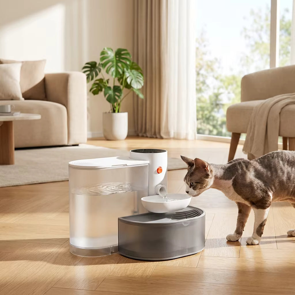 Pet Hydration Station | Cat Water Fountain with Smart Filter System | 3000ml Capacity for Fresh Hydration