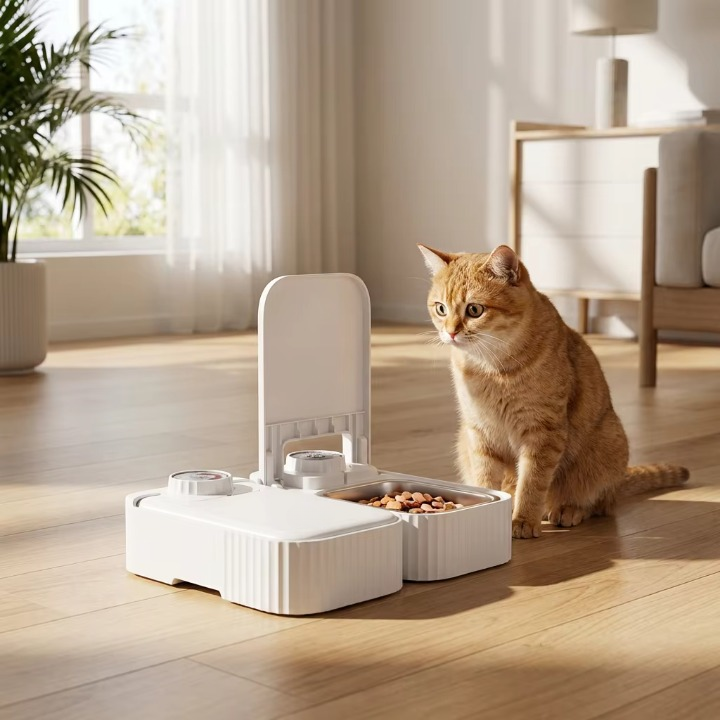 Bento | Automatic Pet Feeder with Ice Packs for Fresh Food & Scheduled Meals