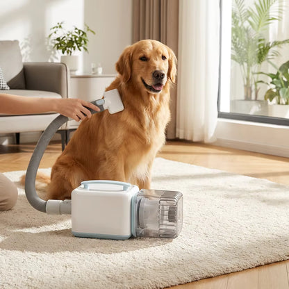 Pet Grooming Vacuum | Powerful Suction & Quick Drying Tool | Ideal for Effortless Pet Care