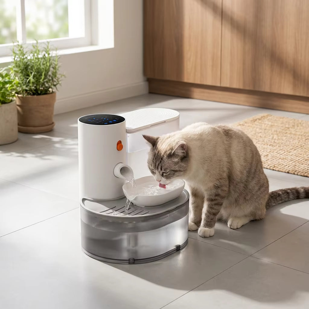 Pet Hydration Station | Cat Water Fountain with Smart Filter System | 3000ml Capacity for Fresh Hydration