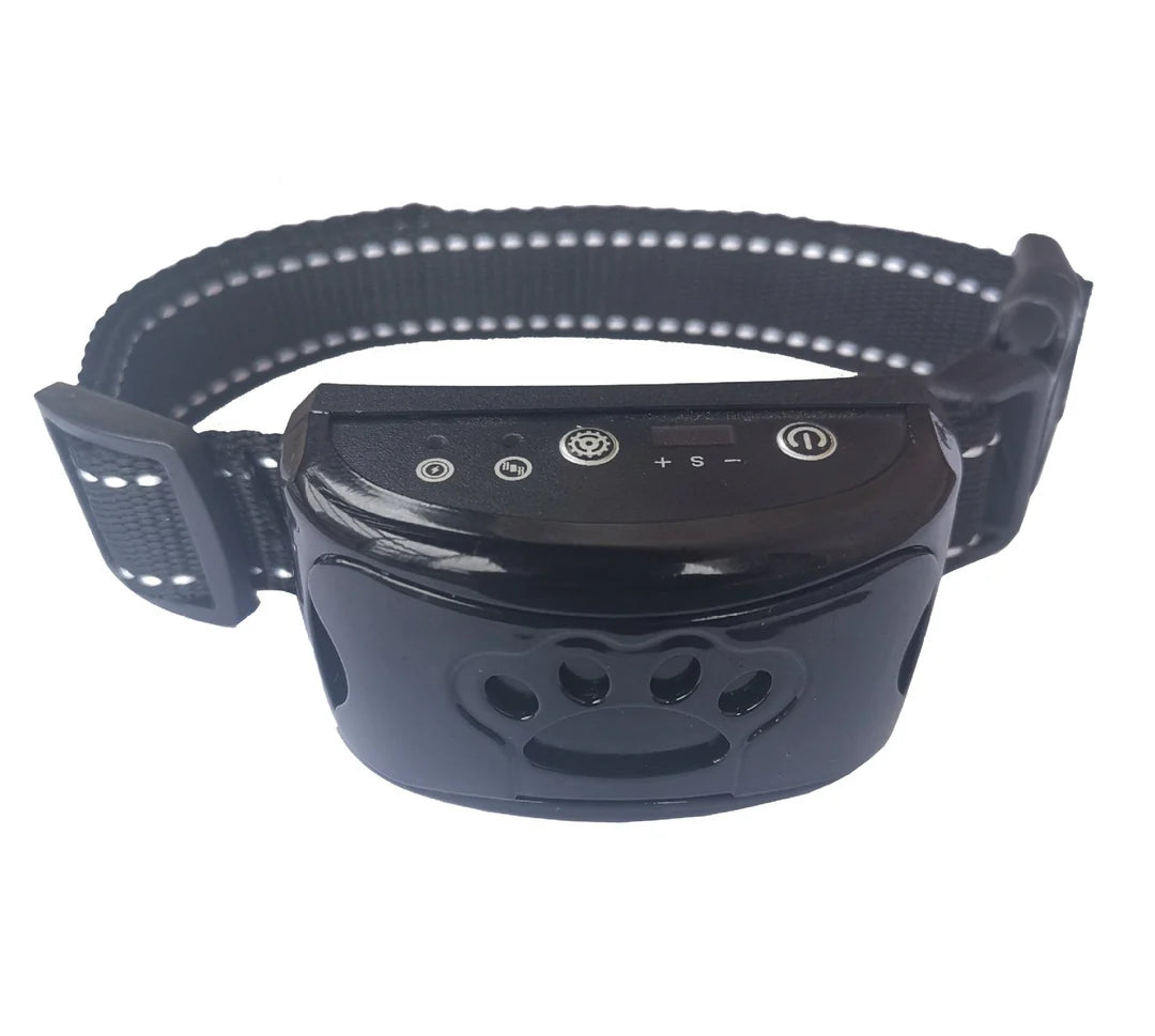 Anti Bark Collar | Painless Vibration & Ultrasound Dog Barking Collar | Adjustable for Effective Bark Control