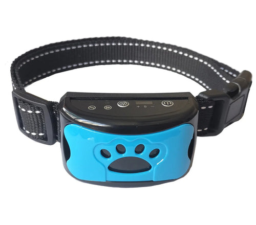 Anti Bark Collar | Painless Vibration & Ultrasound Dog Barking Collar | Adjustable for Effective Bark Control