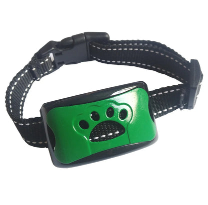 Anti Bark Collar | Painless Vibration & Ultrasound Dog Barking Collar | Adjustable for Effective Bark Control