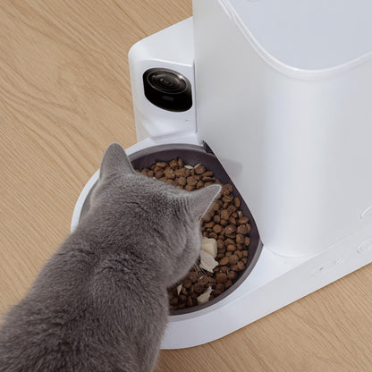 YumShare Solo | Smart Pet Feeder with 1080p Camera & 2-Way Audio | Customizable Feeding for Cats