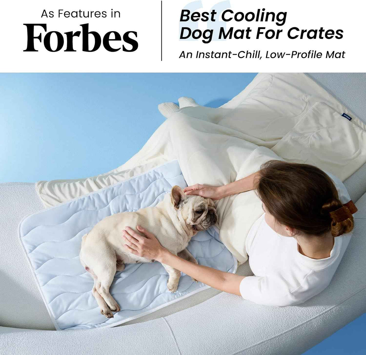 Chill Collection | Dog Cooling Mat with Instant Relief & Breathable Design for Summer Comfort 2