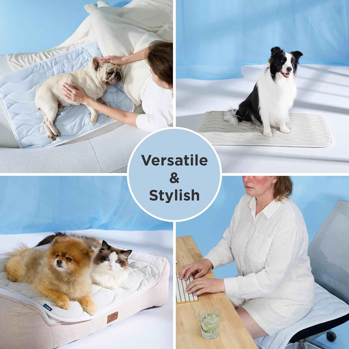 Chill Collection | Dog Cooling Mat with Instant Relief & Breathable Design for Summer Comfort 8