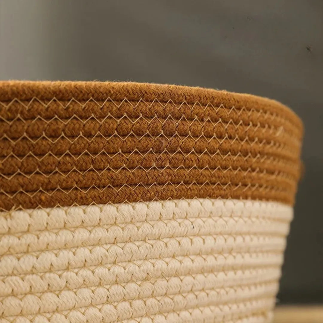 Cozy Nest | Cat Bed with Handwoven Cotton Rope Design | Stylish Retreat for Cats 4