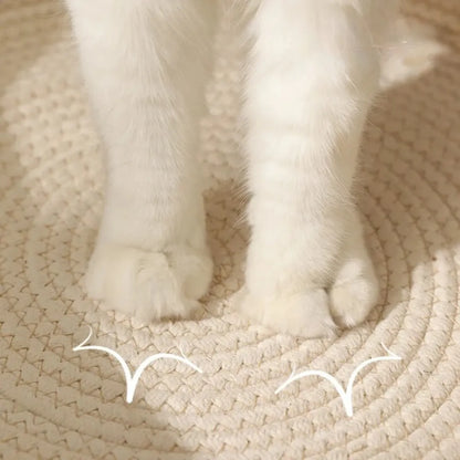 Cozy Nest | Cat Bed with Handwoven Cotton Rope Design | Stylish Retreat for Cats 5