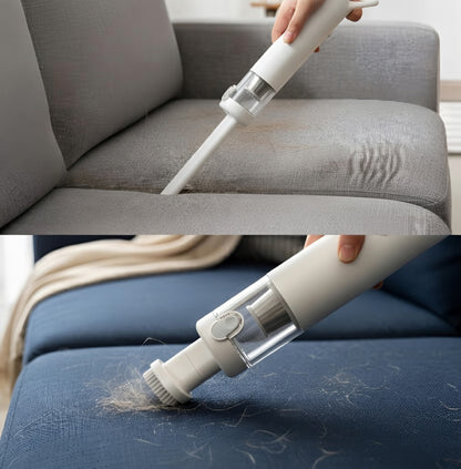 Portable Handheld Vacuum | Cordless Design with Adjustable Suction | Lightweight Cleaner for Quick Pet Hair Removal