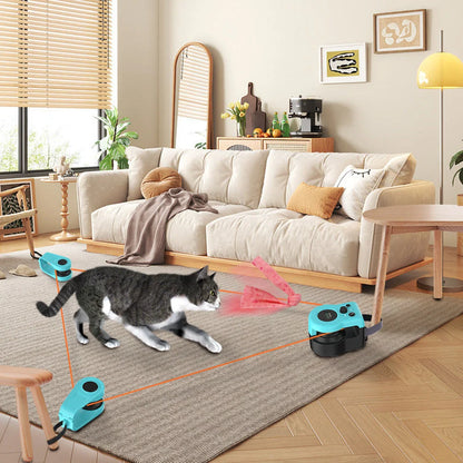 Feline Fun | Interactive Cat Toy with Remote Control & Rechargeable Design | Engaging Play for Active Cats 2