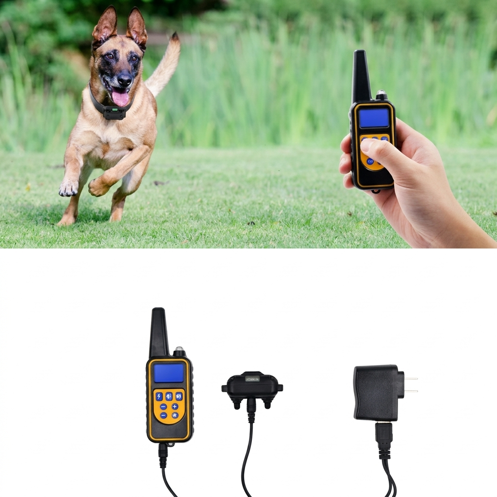 Ultimate Dog Training Collar | Waterproof Shock Collar with 3 Training Modes | Effective Training for All Breeds