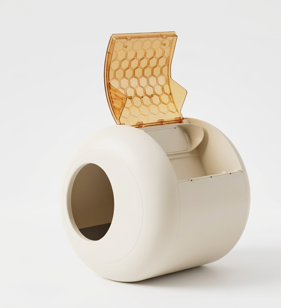 Tail-wagged automatic litter box pro drum replacement for easy installation, cost-effective maintenance, and smooth operation.