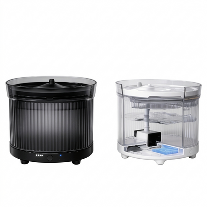 Pet Oasis | Wireless Cat Water Fountain with Long-Lasting Battery | Ultra-Quiet Operation for Peaceful Hydration