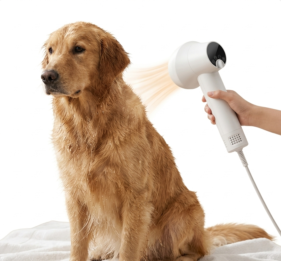 Grooming Essentials | High Velocity Dog Dryer with Ultra Quiet Motor | Fast Drying Tool for Hassle-Free Grooming