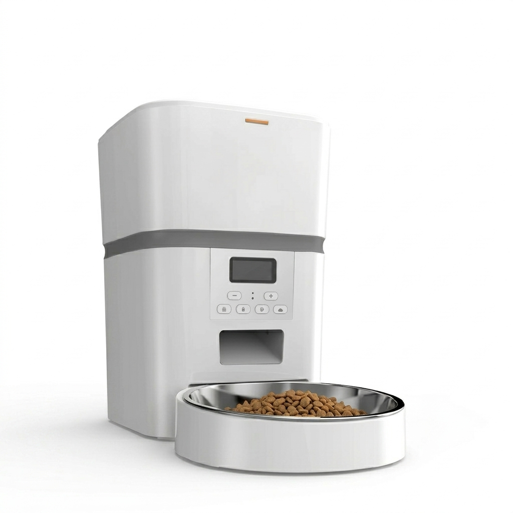 Automatic Cat Feeder | Programmable Timer Design with Large Capacity | Hassle-Free Feeding Solution for Busy Pet Owners