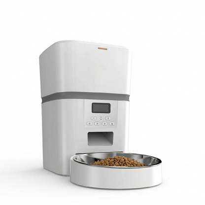 Automatic Cat Feeder | Programmable Timer Design with Large Capacity | Hassle-Free Feeding Solution for Busy Pet Owners