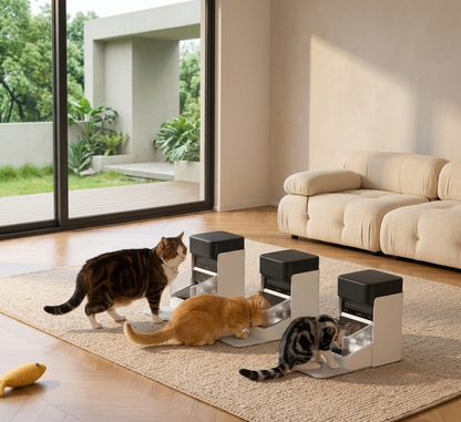 Smart Pet Feeder | Automatic Pet Feeder with RFID Technology & 15-Cup Capacity for Hassle-Free Feeding