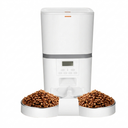Automatic Cat Feeder | Programmable Timer Design with Large Capacity | Hassle-Free Feeding Solution for Busy Pet Owners