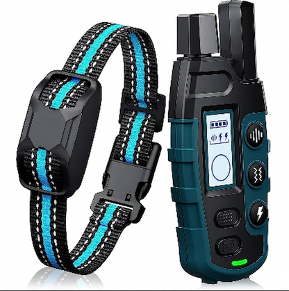 Remote Dog Training Collar | Shock Collar for Dogs with 1000m Range | Waterproof Design for Effective Obedience Training