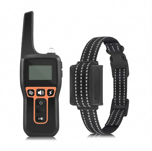 Waterproof Dog Training Collar with 1000m Range & Customizable Modes | Shock Collar for Effective Behavior Control