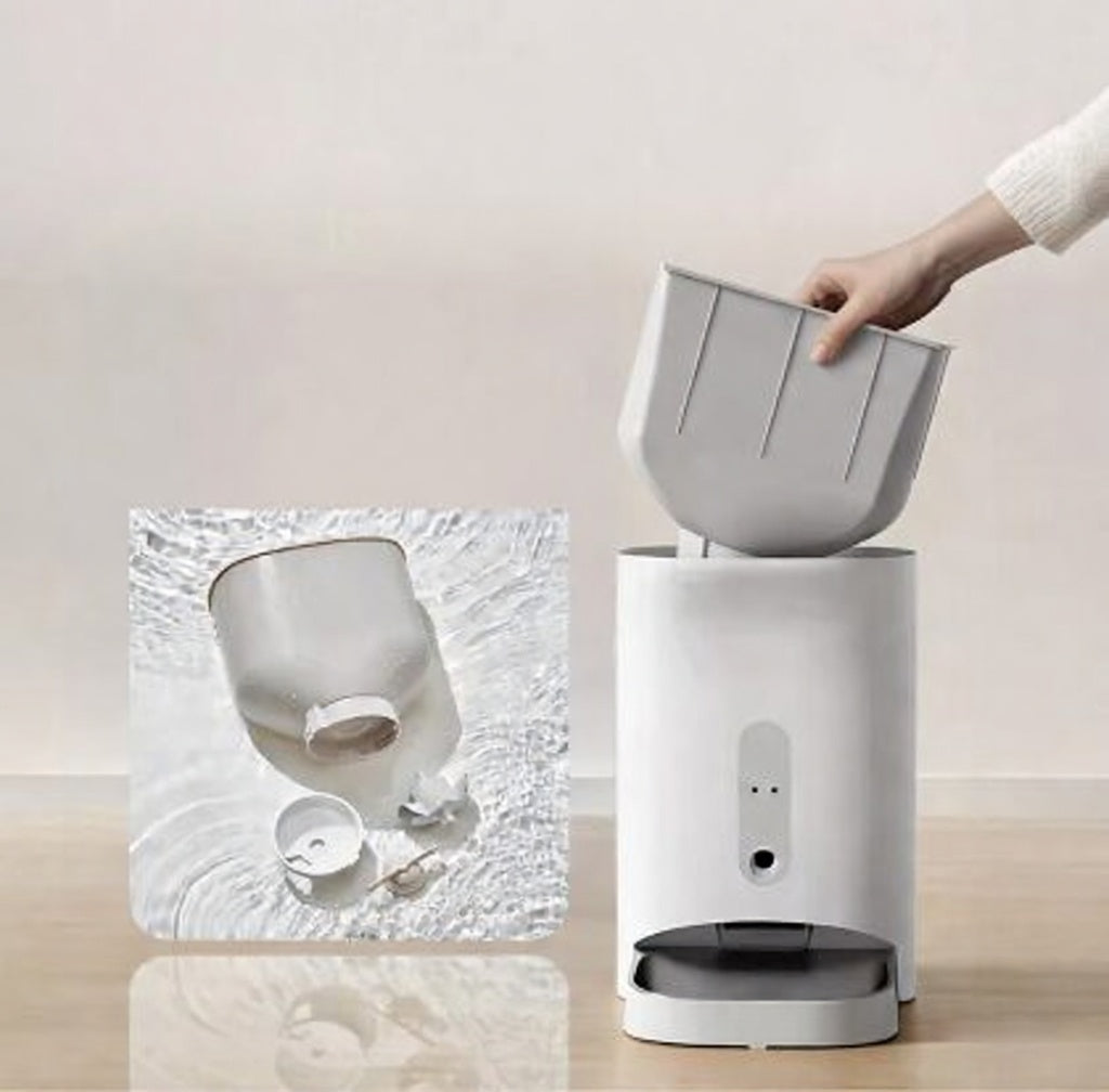 Automatic Cat Feeder | Smart Cat Food Dispenser with 2K HD Camera & Two-Way Audio for Remote Feeding