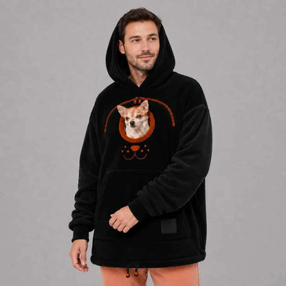 Komavic | Dog Carrier Hoodie with Kangaroo Pouch for Small Dogs | Cozy Sweatshirt for Cuddling 3