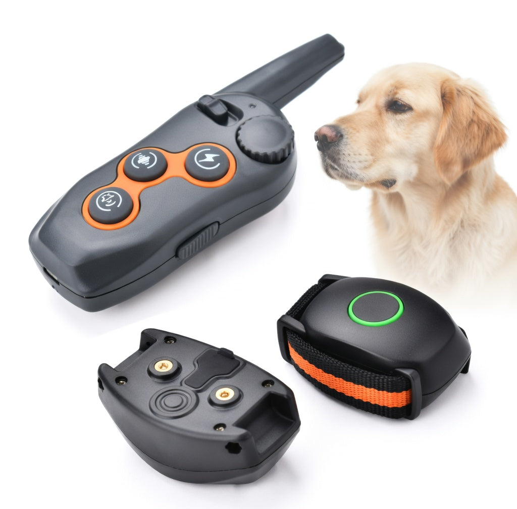 Remote Dog Training Collar | Shock Collar with Adjustable Levels | Waterproof Design for Effective Indoor & Outdoor Training