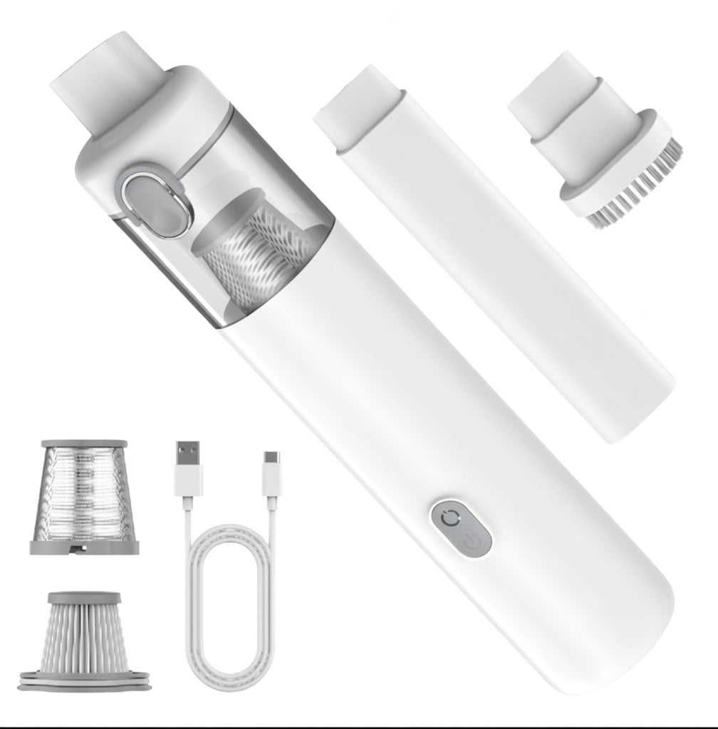 Portable Handheld Vacuum | Cordless Design with Adjustable Suction | Lightweight Cleaner for Quick Pet Hair Removal