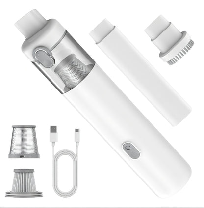 Portable Handheld Vacuum | Cordless Design with Adjustable Suction | Lightweight Cleaner for Quick Pet Hair Removal