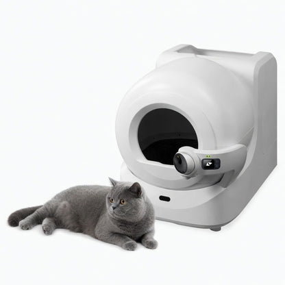 Purobot | Ultra Automatic Cat Litter Box with AI Monitoring & Self-Cleaning | Hygienic Solution for Multi-Cat Homes