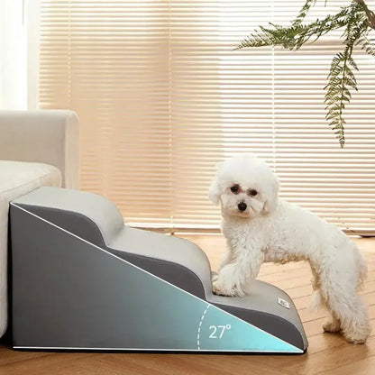 PawClimb | Dog Stairs for Bed with Non-Slip Steps | Safe Access for Small Pets 5