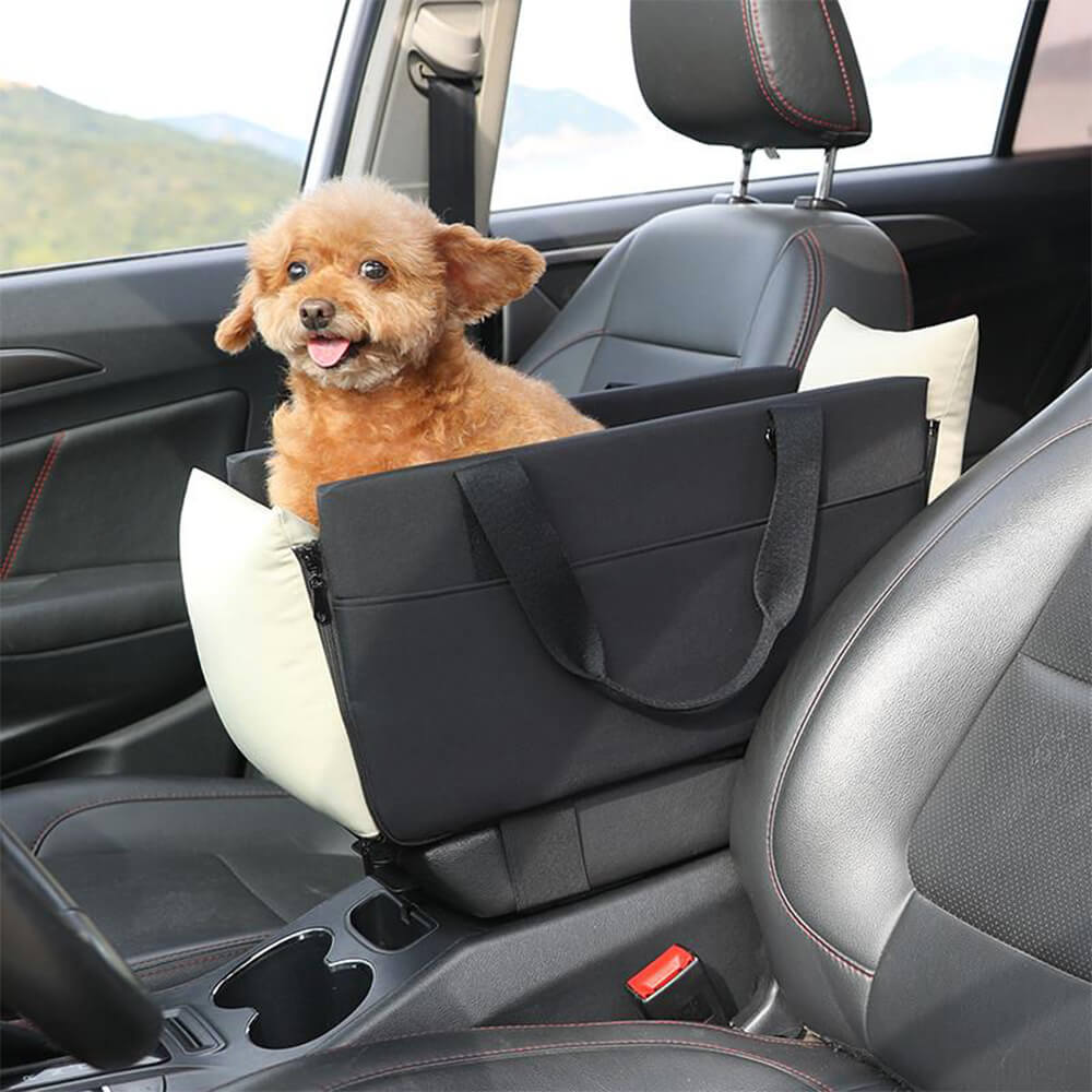 Portable Pet Carrier | Waterproof Dog & Cat Travel Bag with Safety Leash | Comfortable Console Design for Secure Travel 10
