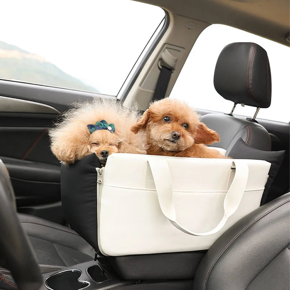 Portable Pet Carrier | Waterproof Dog & Cat Travel Bag with Safety Leash | Comfortable Console Design for Secure Travel 2