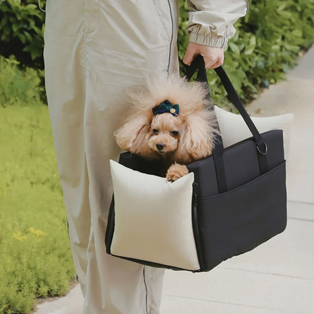 Portable Pet Carrier | Waterproof Dog & Cat Travel Bag with Safety Leash | Comfortable Console Design for Secure Travel 3