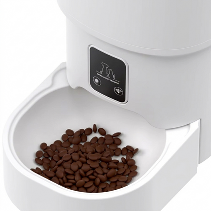 Smart Automatic Pet Feeder | WiFi-Controlled 4L Capacity for Convenient Feeding | Ideal for Cats and Small Dogs