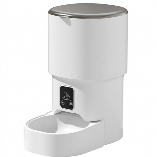 Smart Automatic Pet Feeder | WiFi-Controlled 4L Capacity for Convenient Feeding | Ideal for Cats and Small Dogs