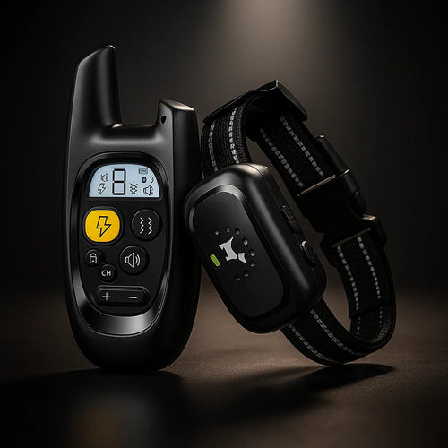 Smart Dog Training Collar | E Collar with Sound & Vibration | Waterproof Design for Safe Behavior Improvement 0